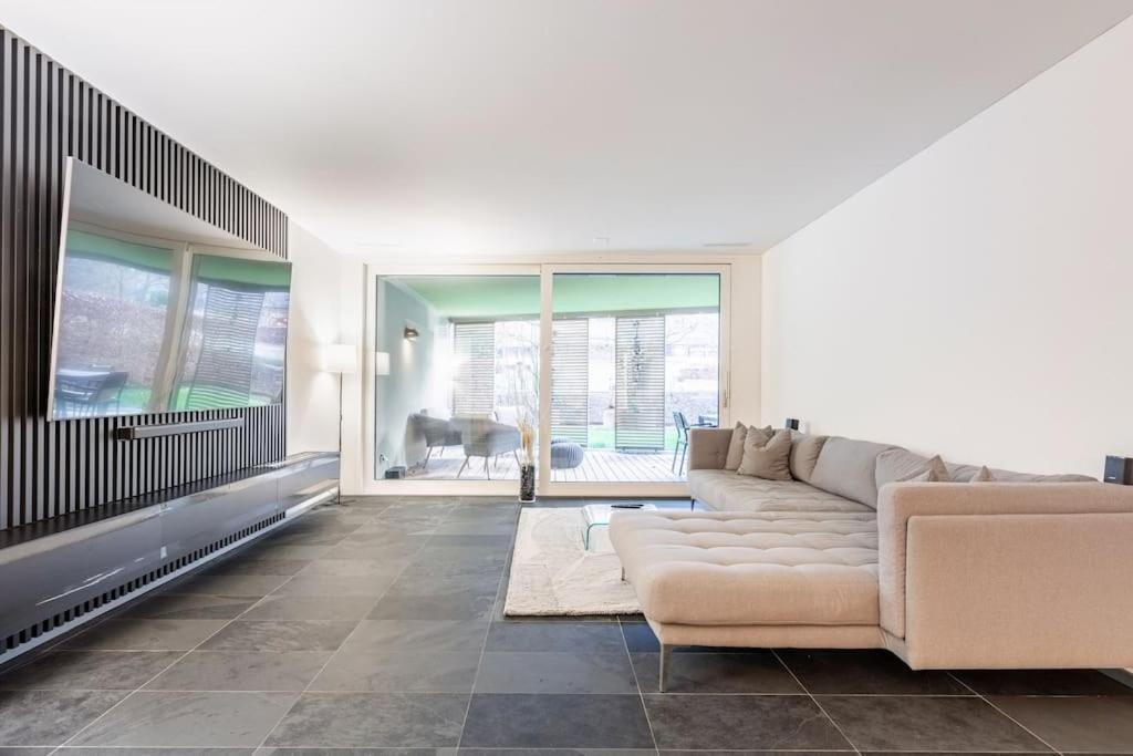 Luxus Wohnung Mit Garten 취리히 외부 사진